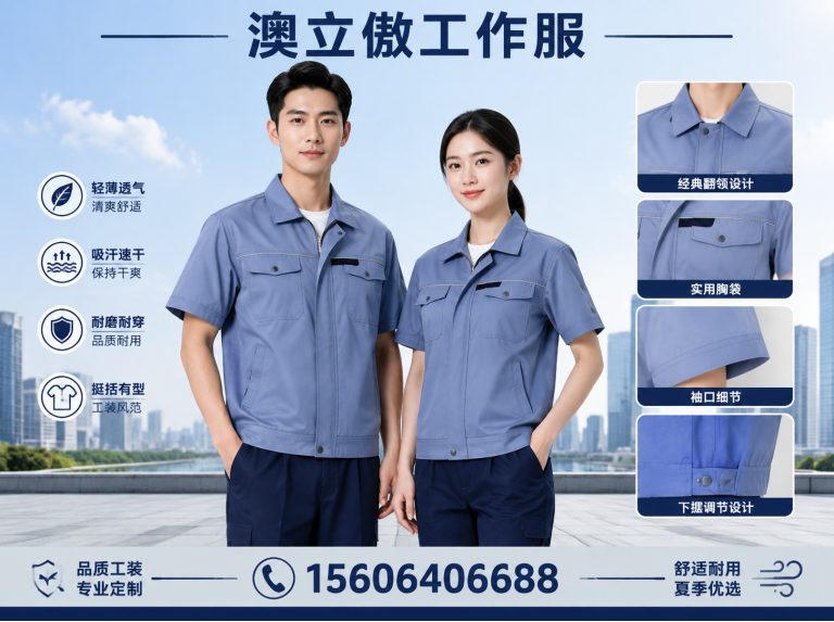 山东职业装加工展示图
